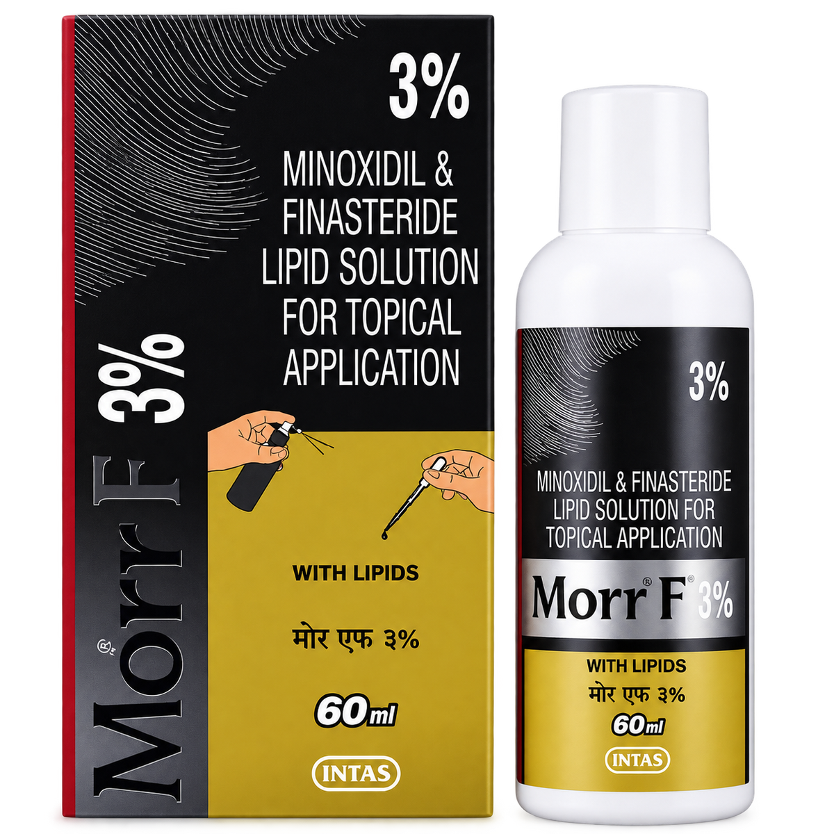 MORR F 3% TOPICAL SOLUTION 60ML