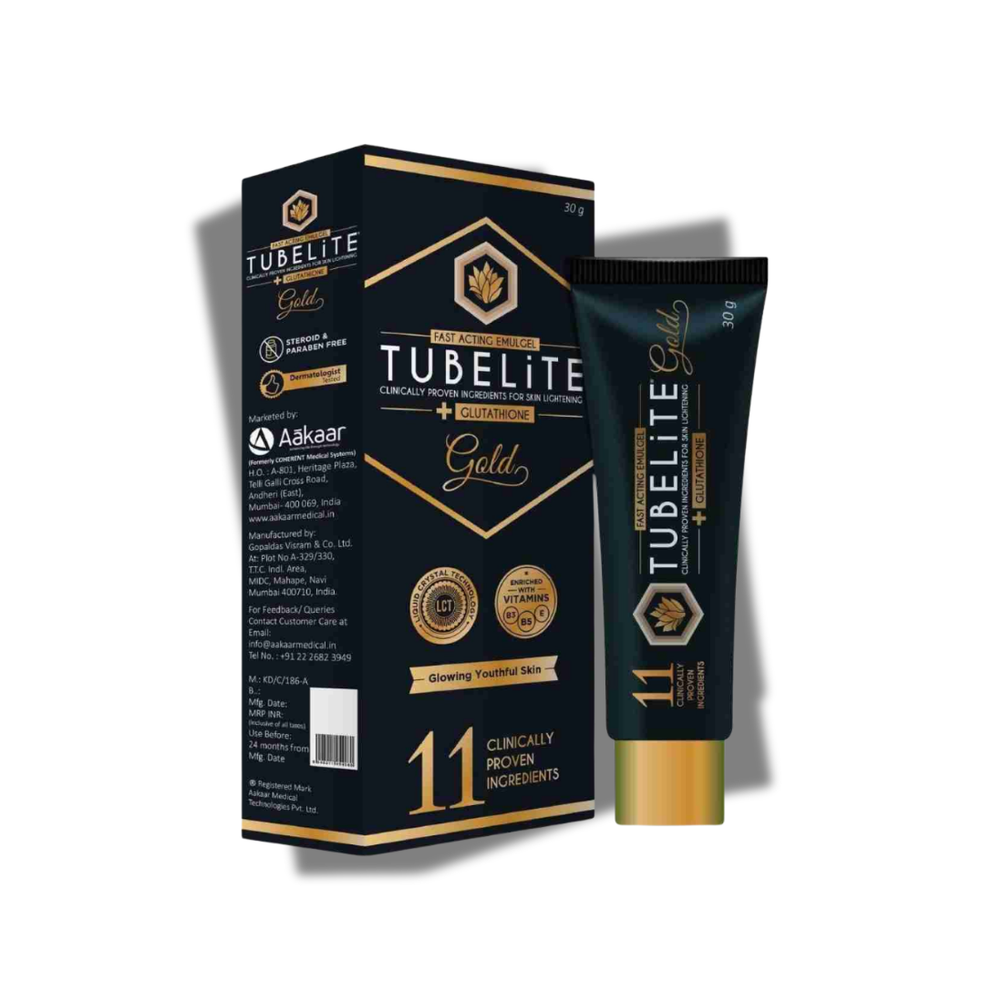 Tubelite Gold Cream 30 g