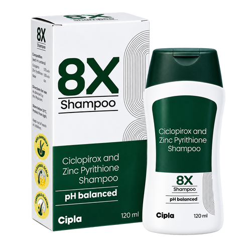 8X Shampoo 120ML