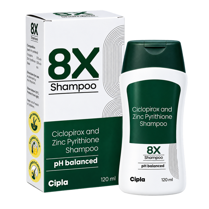 8X Shampoo 120ML