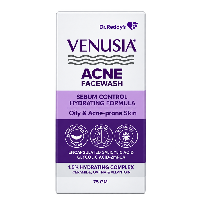 Venusia Acne Facewash 75g