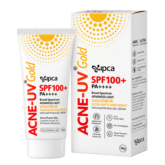 Acne-UV Gold Sunscreen Gel Cream SPF 100+ PA++++ 30g