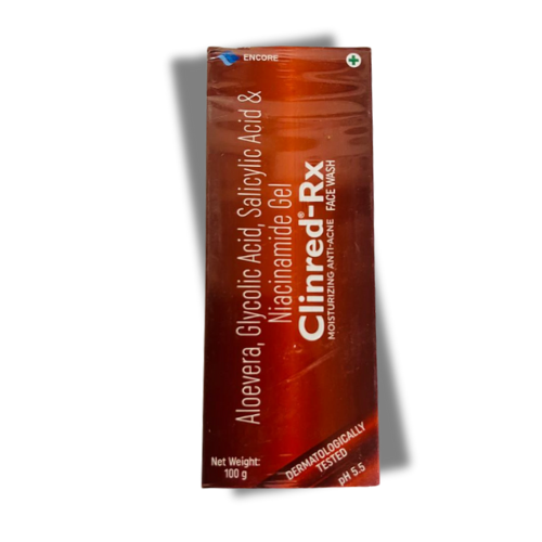 CLINRED RX ANTI ACNE FACEWASH 100G