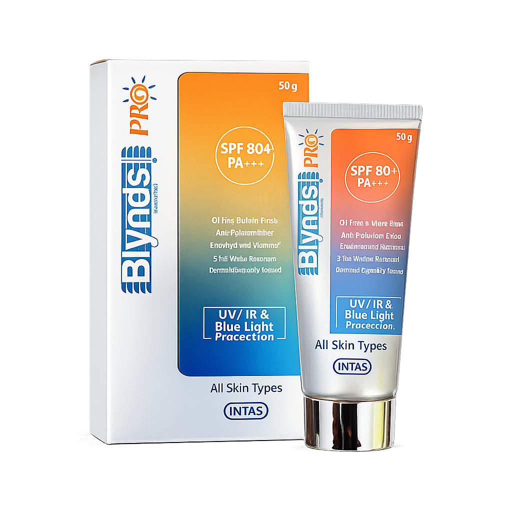 Intas Blynds Pro Sunscreen Gel SPF 80+PA+++ 50GM