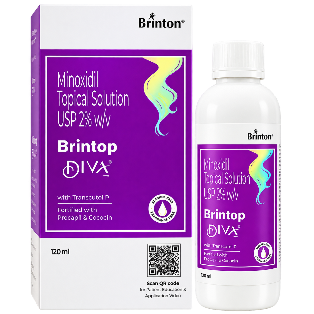 Brintop Diva 2% Topical Solution 120ml