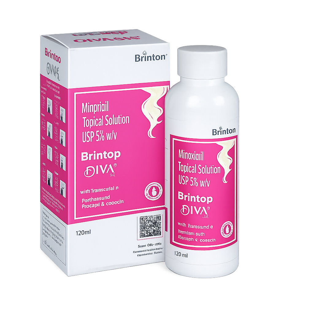 Brinton Brintop Diva 5% Topical Solution 120ML