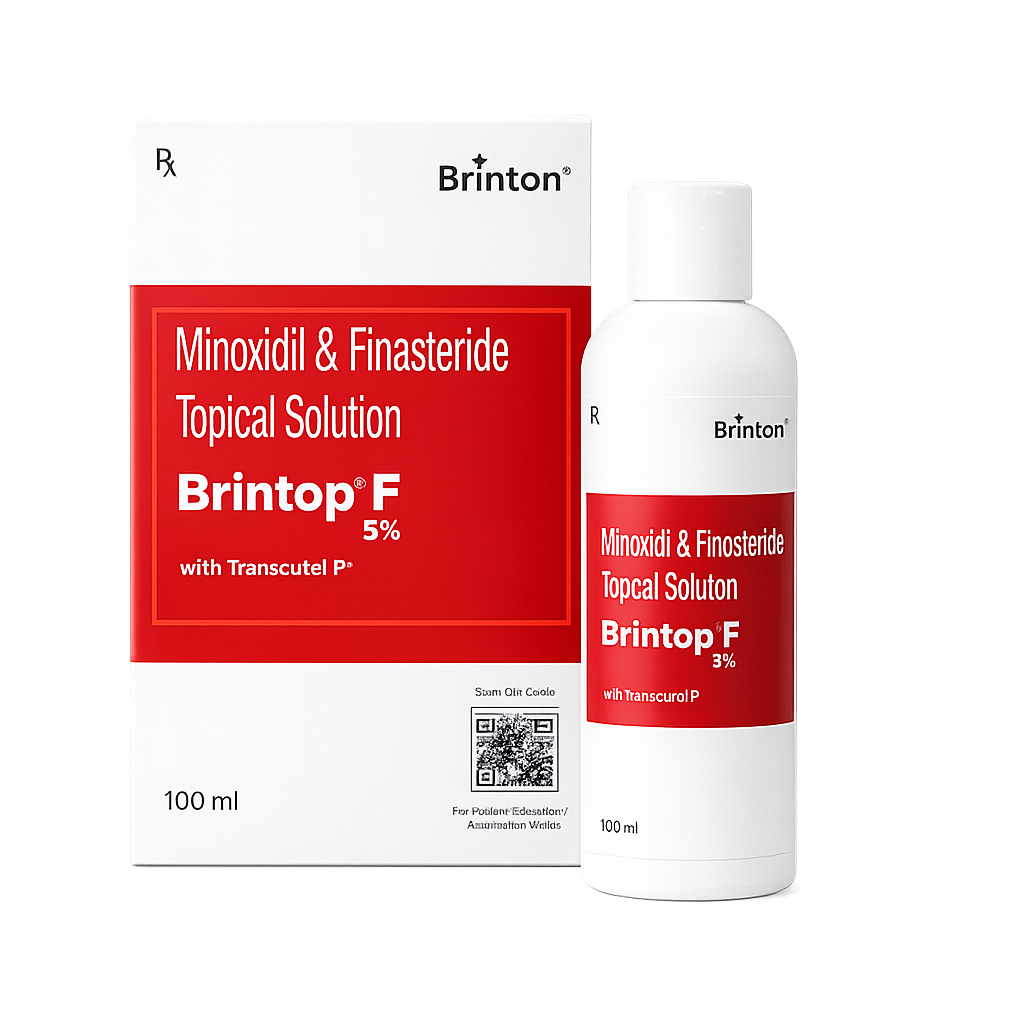 Brinton Brintop F 5% Topical Solution 100ML