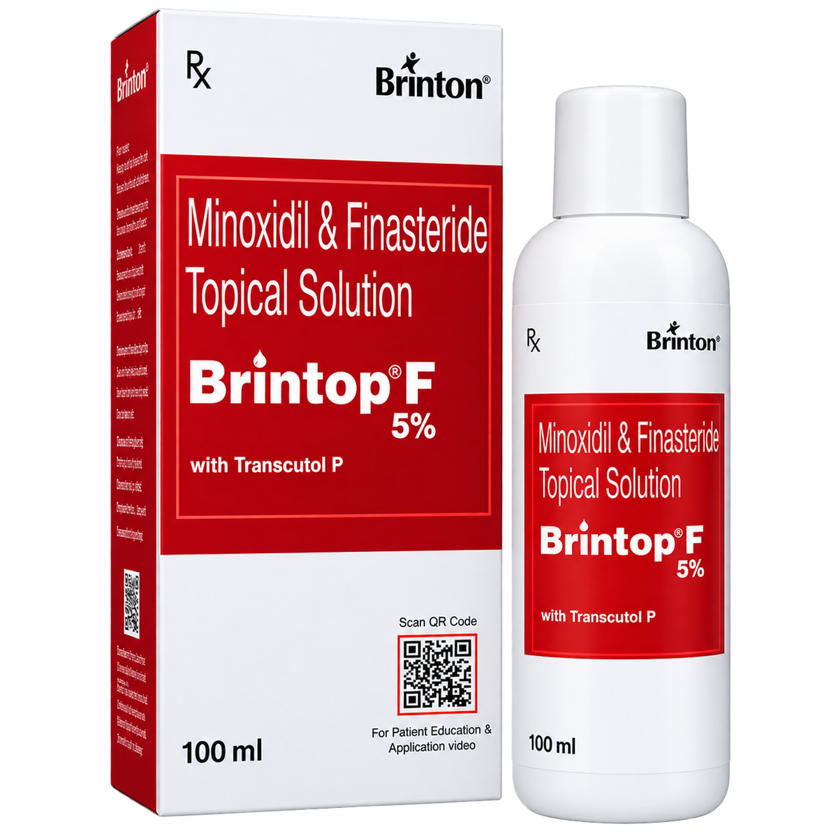 Brintop F 5% Topical Solution 100ML
