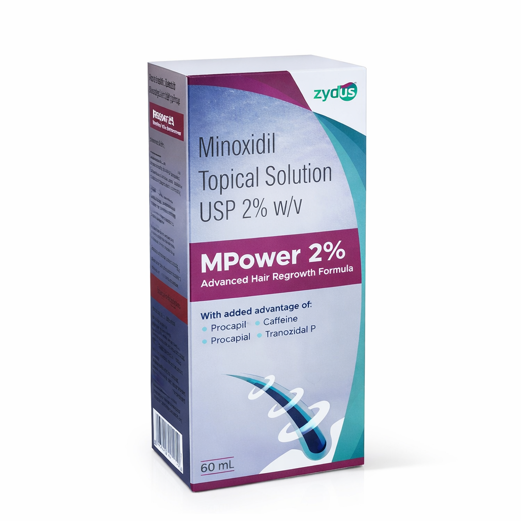M-Power 2% Topical Solution 60ml