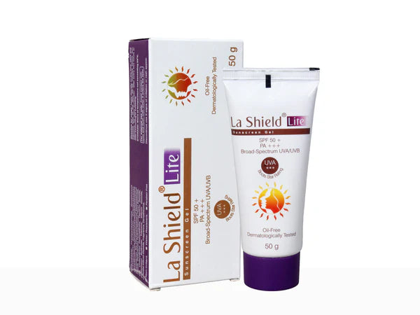 Glenmark La Shield Lite Sunscreen Gel SPF 50+ PA+++ 50g