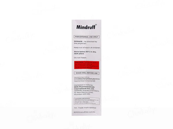 Mindruff Scalp Solution 100ML