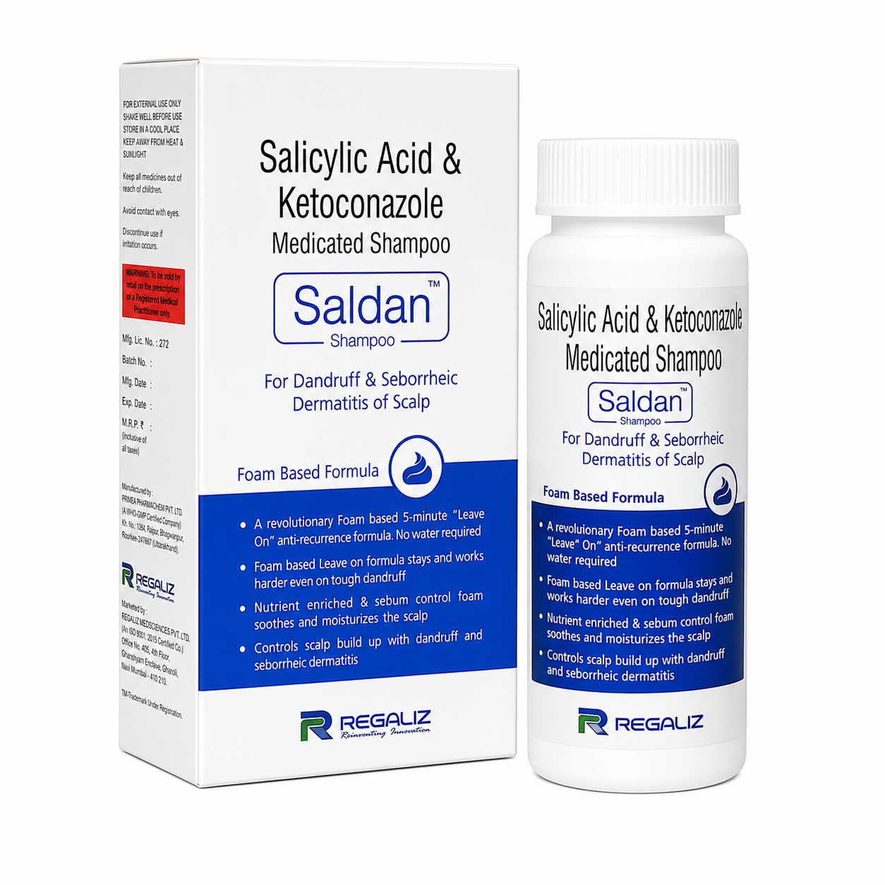 Regaliz Saldan Shampoo 100ml