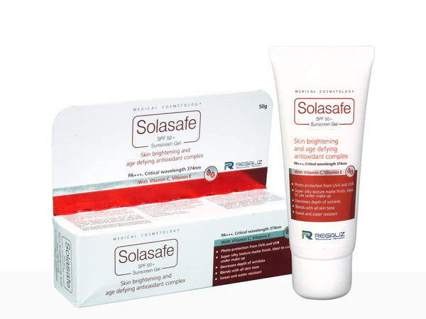 Regaliz Solasafe SPF 50+ Silicone Sunscreen Gel 50g