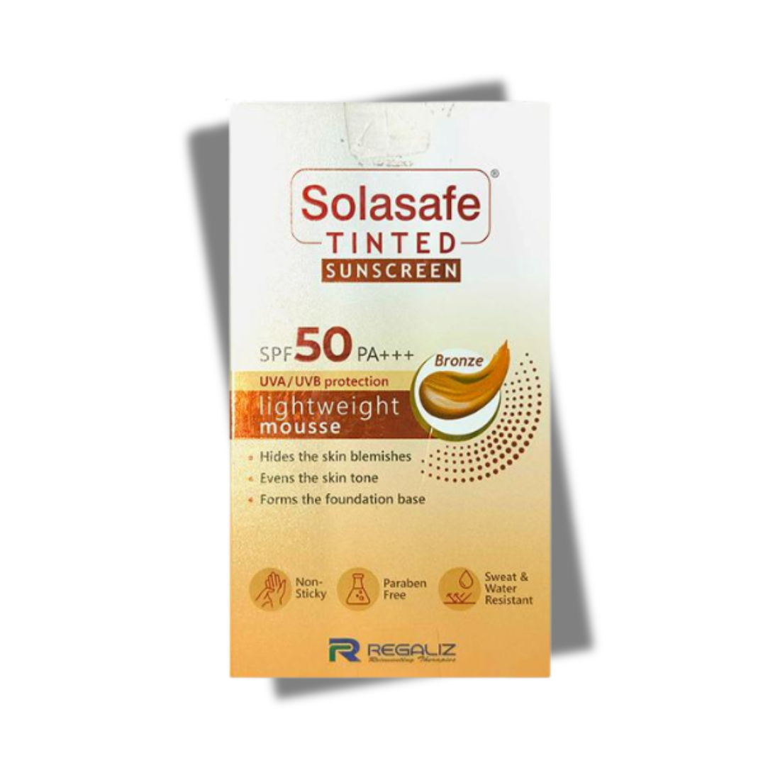 Solasafe Tinted Bronze Sunscreen SPF 50 40g