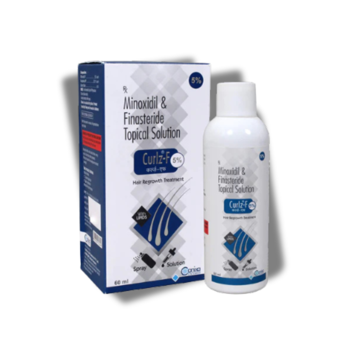 Curlz F 5% Solution 60ml