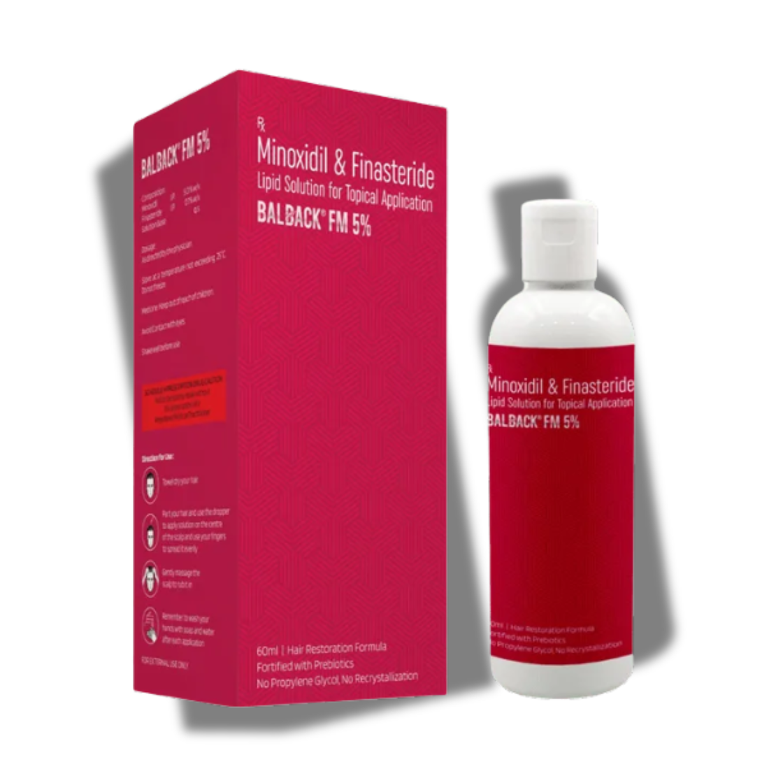 BALBACK FM 5% TOPICAL APPLICATION 60ML