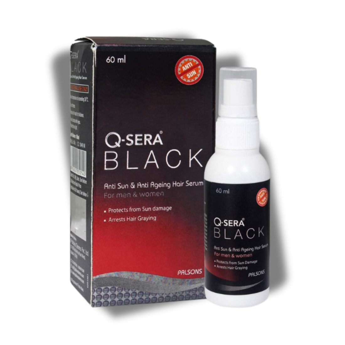 Q-Sera Black Hair Serum 60ml