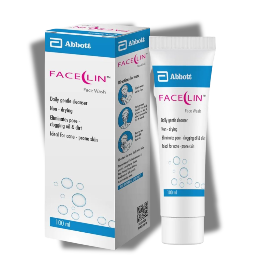 Faceclin Gentle Face Wash, 100ml