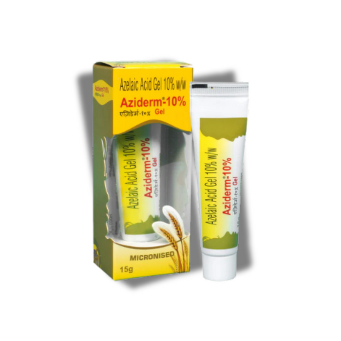 Aziderm 10% Gel 15g