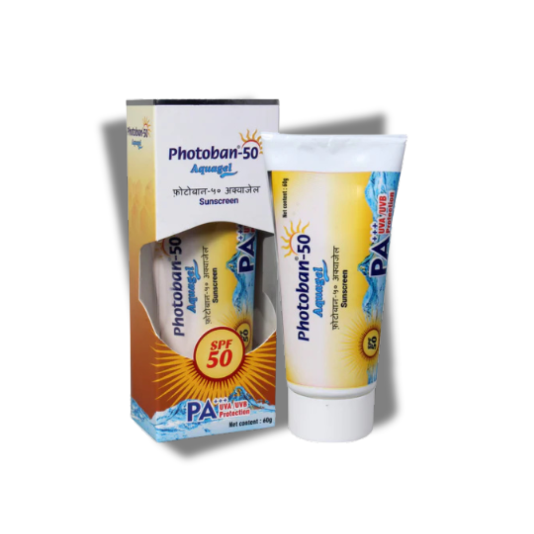 Photoban SPF 50 Aqua Sunscreen 60g