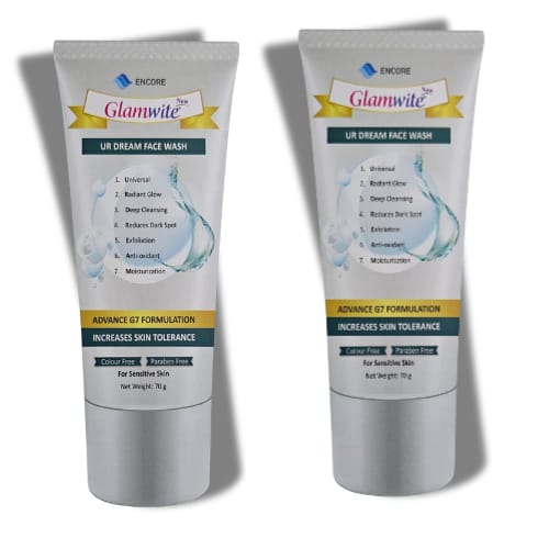 GLAMWITE FACEWASH 70G 2U