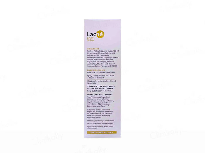 Lacne 360° Acne Treatment Body Spray