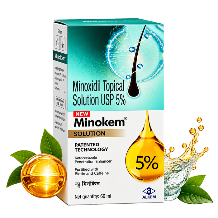 Minokem 5% Topical Solution 60ml