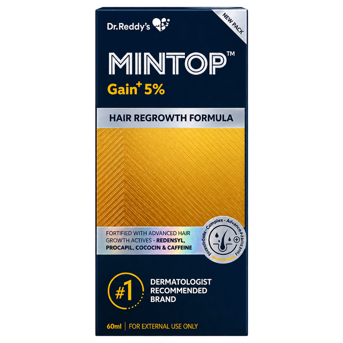 MINTOP GAIN 5+ HAIR REGROWTH FORMULA KIT 60ML