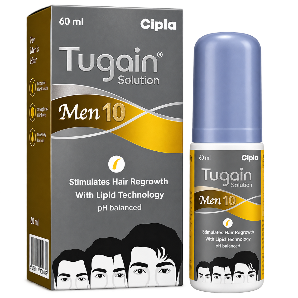 Tugain Men 10 hair Solution 60ml