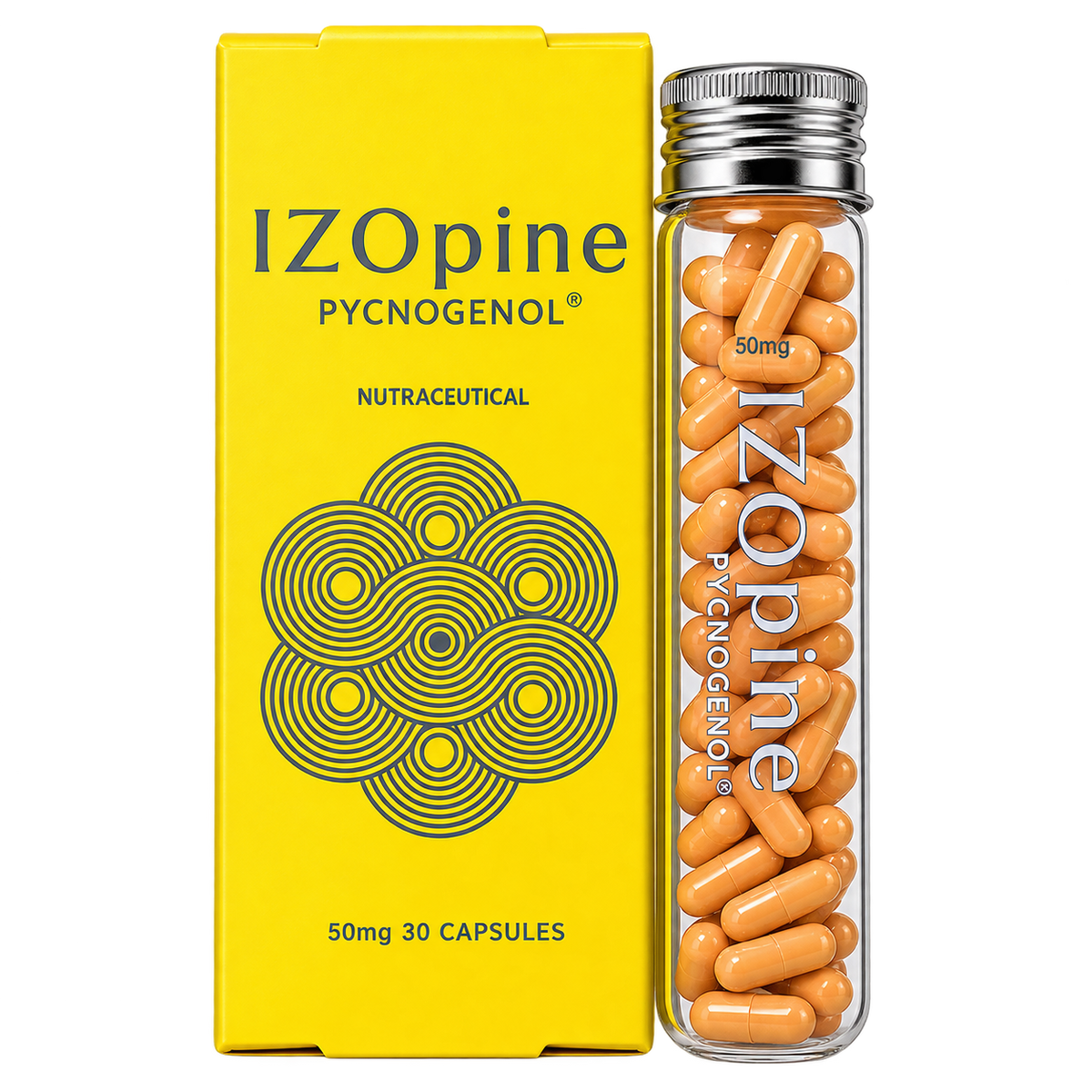 Chosen Izopine Pycnogenol 50mg Nutraceutical Capsule
