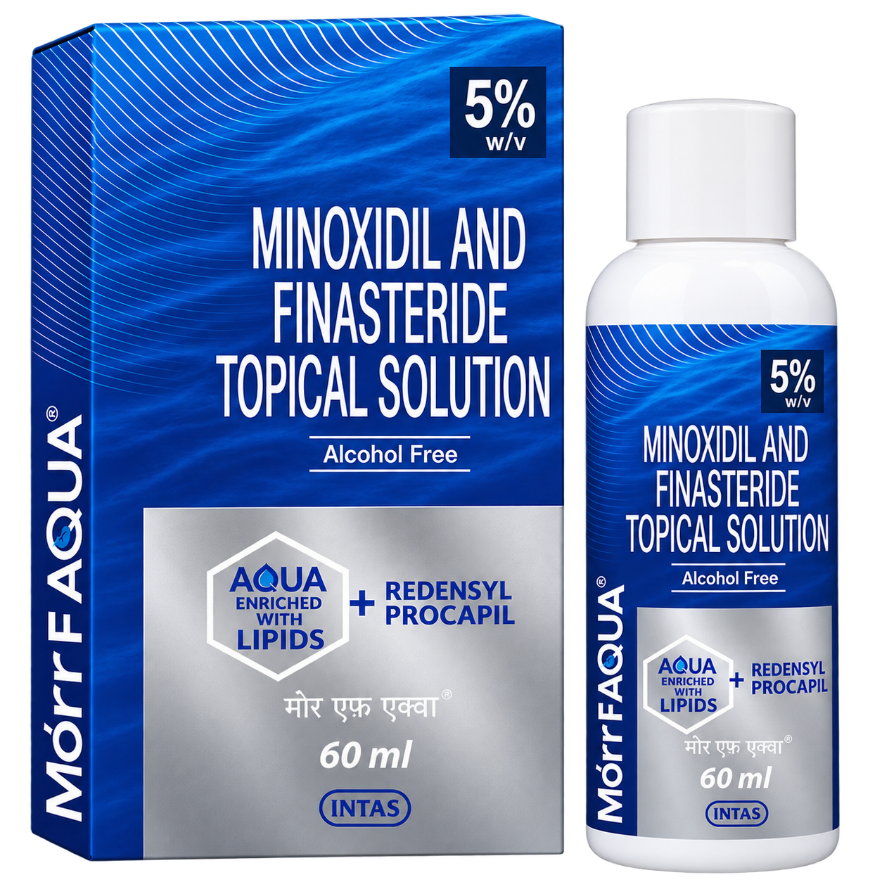 Morr F Aqua Plus 5% Topical Solution 60ml